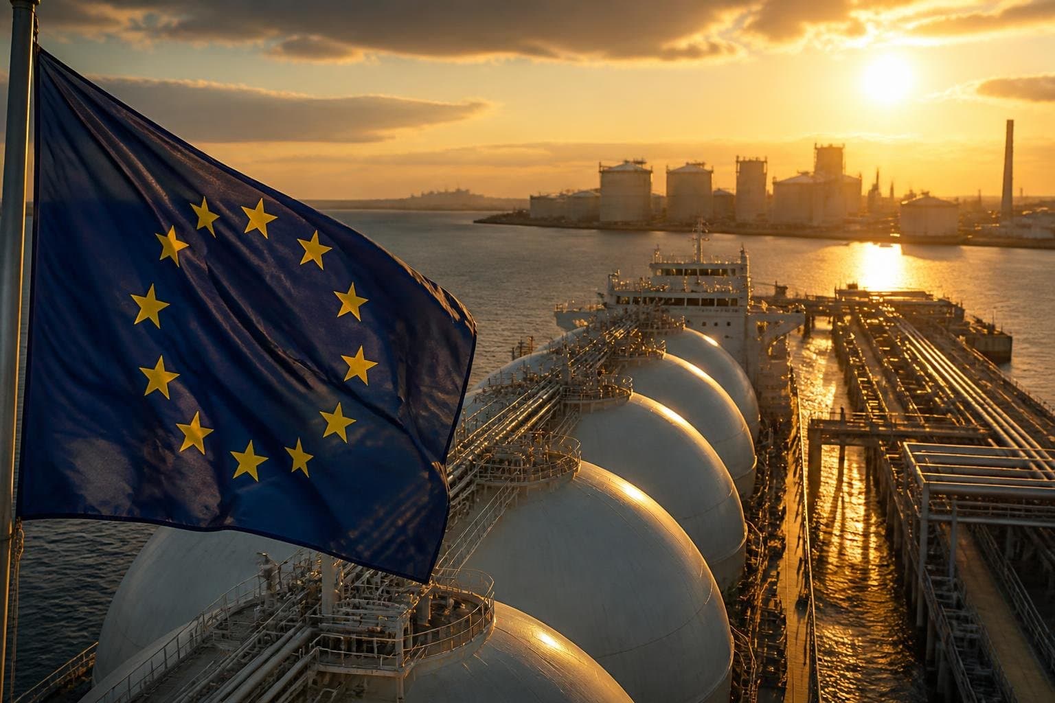 EU bought less American LNG – threatening the trade deal