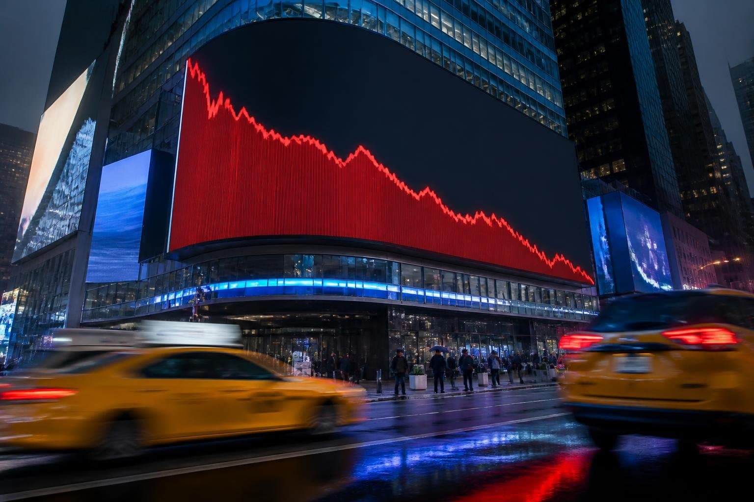 Nasdaq cae 2% – Big Tech pierde 800 mil millones de dólares en un día